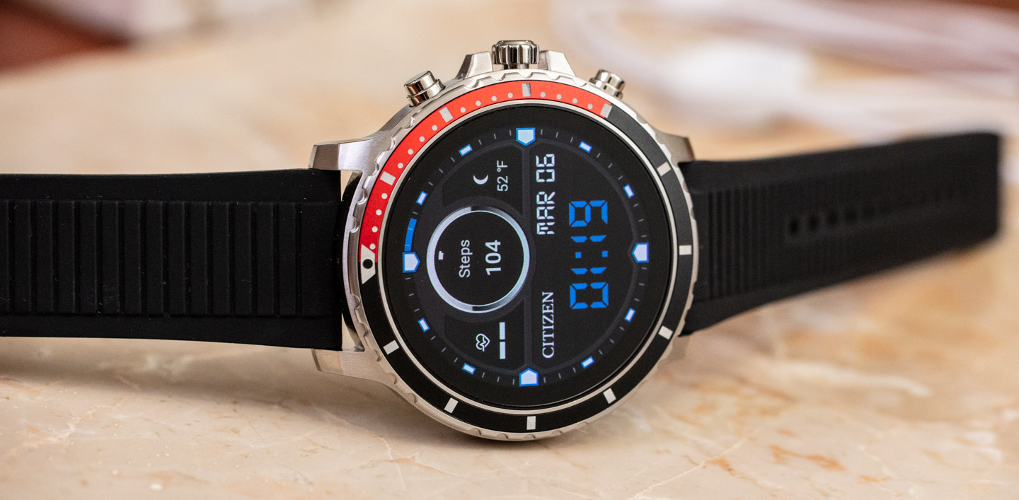 Đánh giá đồng hồ Citizen CZ thông minh với hệ điều hành Google Wear