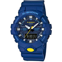 Đồng Hồ Nam Casio G Shock GA-800SC-2A Dây Nhựa Màu Xanh