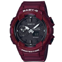 Đồng hồ nữ Casio BABY-G BGA-230S-4A - Vỏ màu đỏ mận
