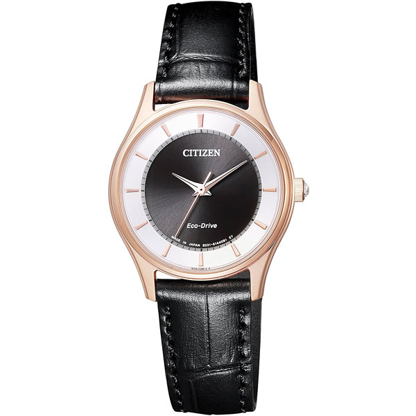 Đồng hồ nữ Citizen EM0402-05E Dây đeo Kim loại - Mặt thủy tinh Sapphire