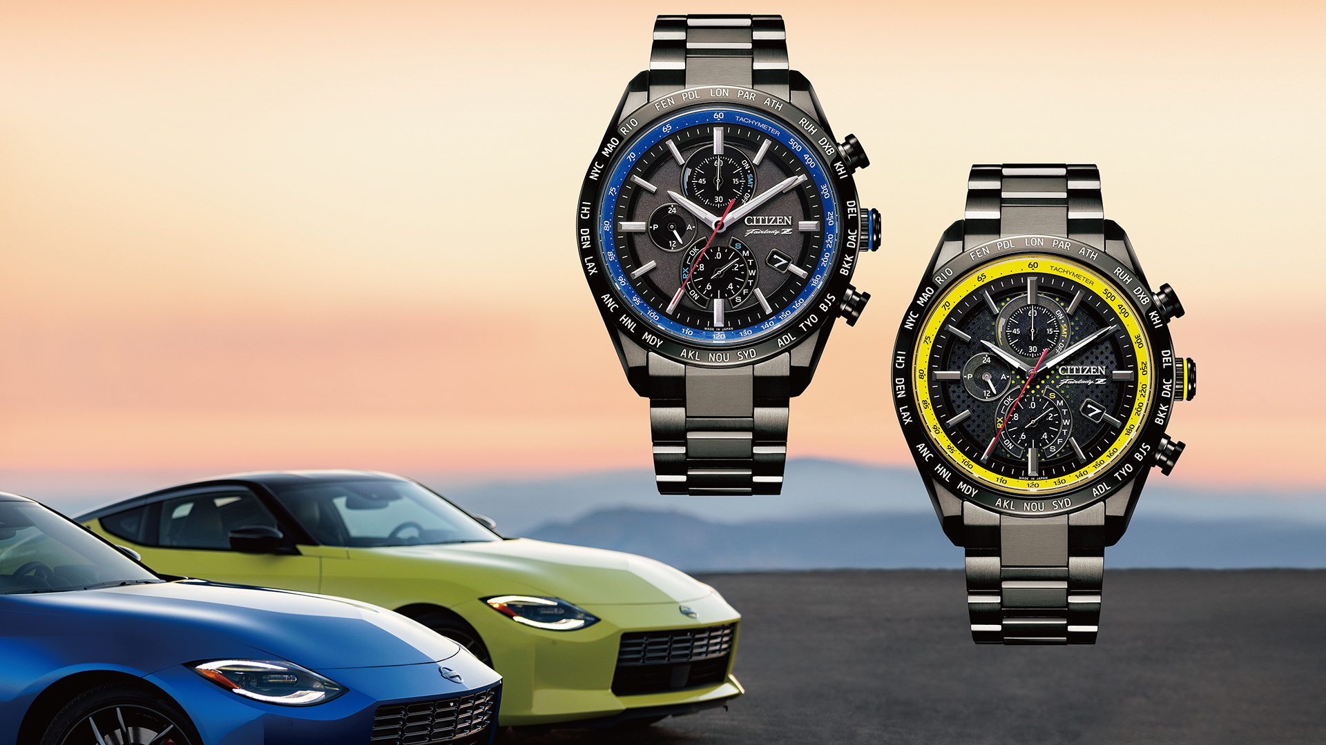 Citizen ra mắt hai chiếc đồng hồ Eco-Drive phiên bản giới hạn lấy cảm hứng từ Nissan Z