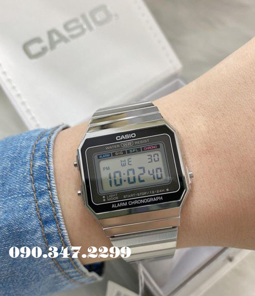 Mặt đồng hồ Casio A700W-1A