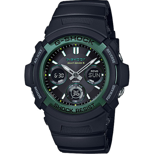Đồng hồ nam Casio G-Shock AWG-M100SF-1A3DR Kết Hợp Giữa Đồng Hồ Kim Và Đồng Hồ Điện Tử