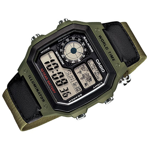 Chia sẻ mẫu đồng hồ nam Casio AE-1200WHB-3BVDF