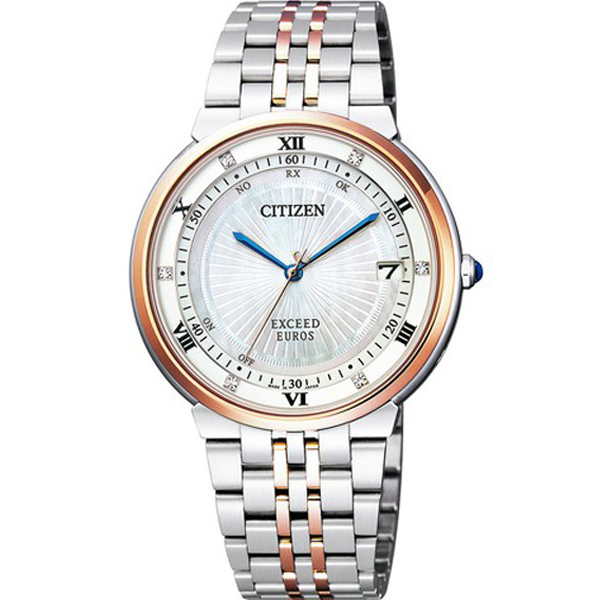 Đồng hồ Nam Citizen Exceed CB3025-50W Eco - Drive - Dây kim loại