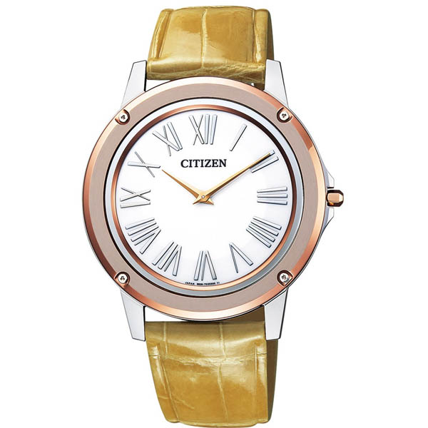 Đồng hồ nữ Citizen Dây Vàng Mặt Đen – Đồ Hiệu Chính Hãng