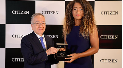 Hãng Citizen cùng cầu thủ Naomi Osaka khánh thành đại sứ thương hiệu