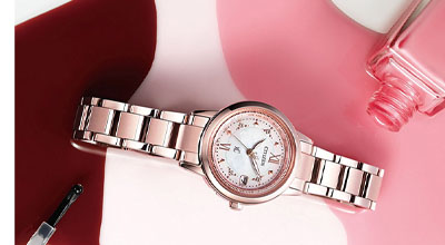 Khám phá đồng hồ Citizen “Titania Line” màu hồng quyến rũ tinh tế cho phái đẹp